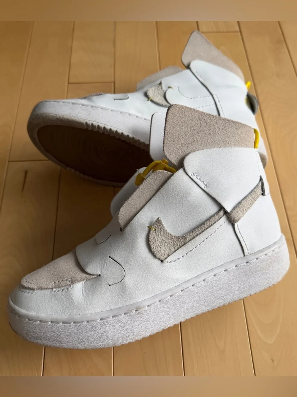 Nike Vandalised LX sneakers in the White/Chrome Yellow colorway size 6.5 women’s - Picture 10 of 10